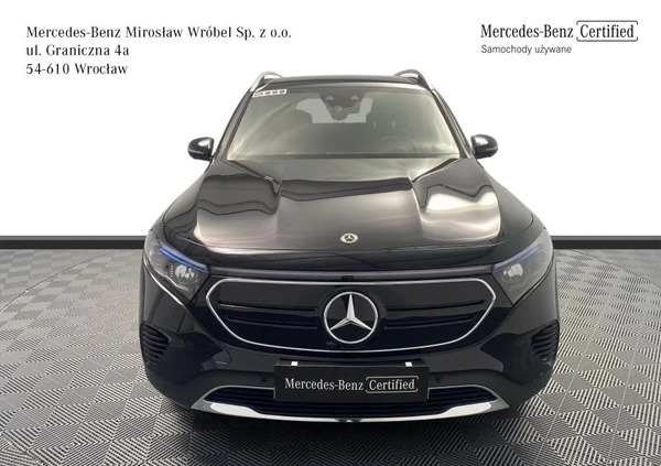 Mercedes-Benz EQB cena 249900 przebieg: 7000, rok produkcji 2023 z Wrocław małe 254